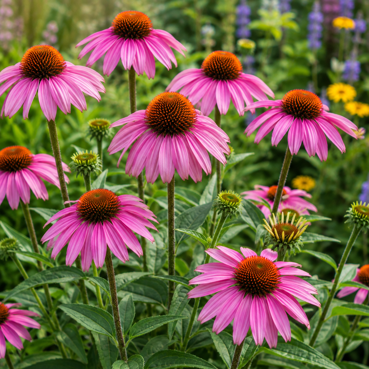 Bíbor kasvirág (Echinacea)