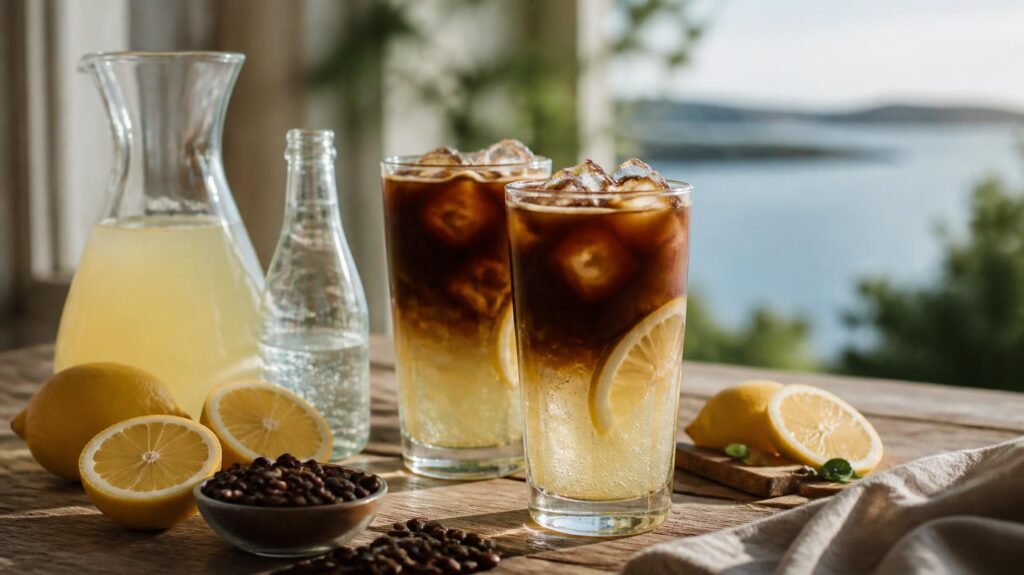 Cold brew limonádé kávé