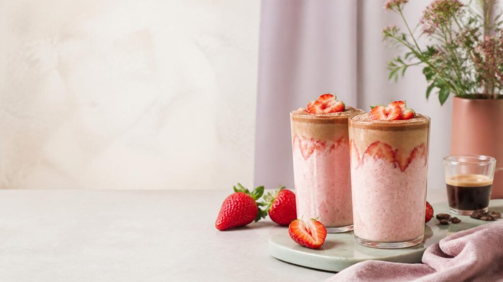 Epres kávé smoothie