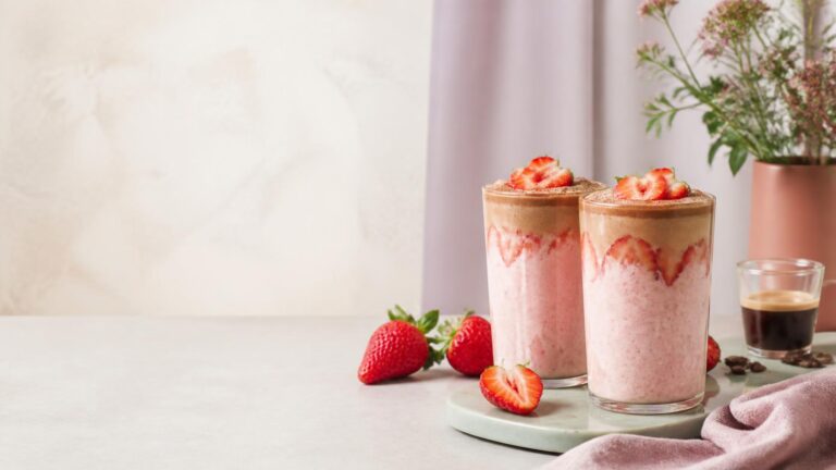 Epres kávé smoothie
