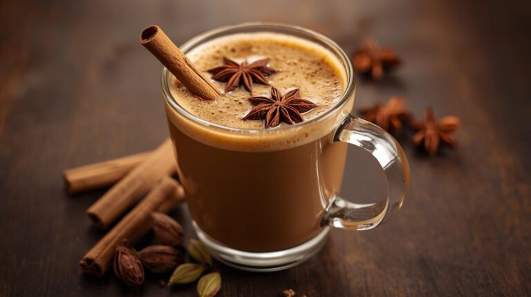 Fűszeres chai-kávé latte
